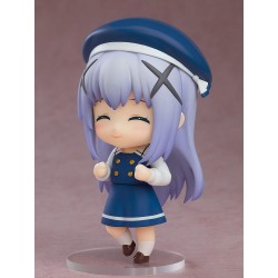 Is the Order a Rabbit figurine Nendoroid Chino: Winter Uniform Ver. Good Smile Company