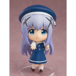 Is the Order a Rabbit figurine Nendoroid Chino: Winter Uniform Ver. Good Smile Company