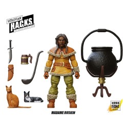 Vitruvian H.A.C.K.S. figurine Dwarf Tavern Keeper Madame Ruskin Boss Fight Studio