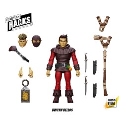 Vitruvian H.A.C.K.S. figurine Halfling Scout Dwynn Dellos Boss Fight Studio