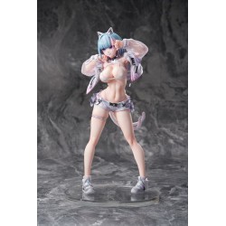 Original Character figurine Kin Mirai Nekomata Miu Bibi Buttons