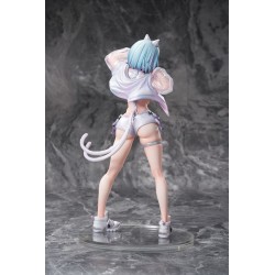 Original Character figurine Kin Mirai Nekomata Miu Bibi Buttons