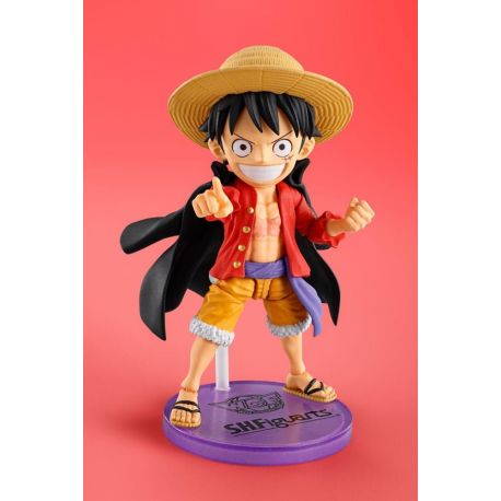 One Piece figurine World Collectable Figures x S.H. Figuarts Monkey D. Luffey Bandai Tamashii Nations