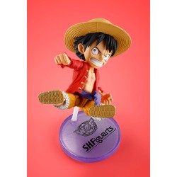 One Piece figurine World Collectable Figures x S.H. Figuarts Monkey D. Luffey Bandai Tamashii Nations