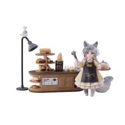 Decorated Life Collection figurine Tea Time Cats - Cat Town Bakery Staff & Customer Set Ribose