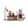 Decorated Life Collection figurine Tea Time Cats - Cat Town Bakery Staff & Customer Set Ribose