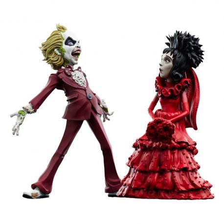 Beetlejuice figurines Mini Epics Betelgeus & Lydia (Twin Pack) Weta Workshop