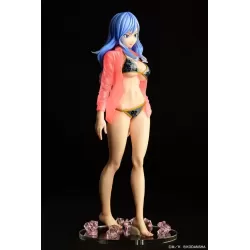 Fairy Tail figurine Juvia Lokser Gravure_Style Sheer Wet Shirt SP Black Bikini!! Orca Toys