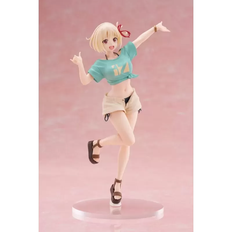 Lycoris Recoil figurine Coreful Chisato Nishikigi Hawaiian Ver. Taito