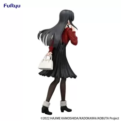 Rascal Does Not Dream of Bunny Girl Senpai Trio-Try-iT figurine Mai Sakurajima Winter Outfit Ver. Furyu