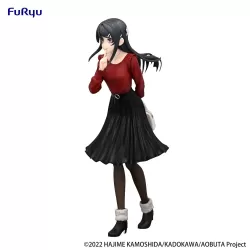 Rascal Does Not Dream of Bunny Girl Senpai Trio-Try-iT figurine Mai Sakurajima Winter Outfit Ver. Furyu