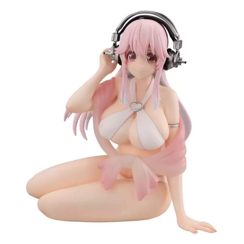 Super Sonico figurine Noodle Stopper Super Sonico Summer Memories Ver. Furyu