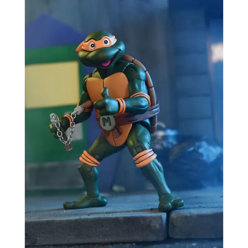 Tortues Ninja (Cartoon) figurine Ultimate Michelangelo VHS Neca