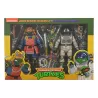 Tortues Ninja (Cartoon) pack 2 figurines Space Adventure & Samurai Turtles Neca