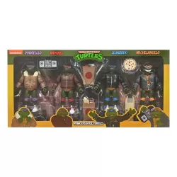 Tortues Ninja (Cartoon) figurines Pack de 4 Punk Turtles Neca