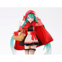 Hatsune Miku Wonderland figurine Little Red Riding Hood Taito Prize