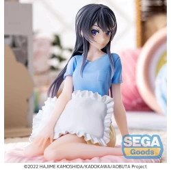 Rascal Does Not Dream of Bunny Girl Senpai figurine Luminasta Mai Sakurajima Pajamas Sega