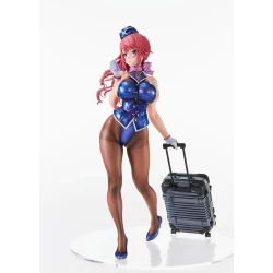 Original Character figurine Tight na Oshigoto Work 3: Cabin Attendant Aya Saionji Vertex