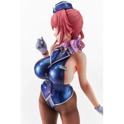 Original Character figurine Tight na Oshigoto Work 3: Cabin Attendant Aya Saionji Vertex