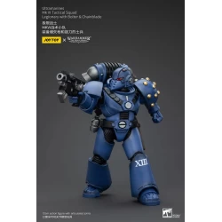 Warhammer The Horus Heresy figurine Ultramarines MK VI Tactical Squad Legionary with Bolter& Chainblade Joy Toy