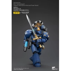 Warhammer The Horus Heresy figurine Ultramarines MK VI Tactical Squad Sergeant with Plasma Pistol and Power Sword Joy Toy