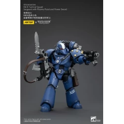 Warhammer The Horus Heresy figurine Ultramarines MK VI Tactical Squad Sergeant with Plasma Pistol and Power Sword Joy Toy