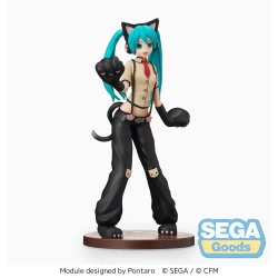 Hatsune Miku Project DIVA Arcade Future Tone figurine SPM Hatsune Miku Kitty Cat Sega