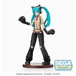 Hatsune Miku Project DIVA Arcade Future Tone figurine SPM Hatsune Miku Kitty Cat Sega