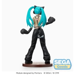 Hatsune Miku Project DIVA Arcade Future Tone figurine SPM Hatsune Miku Kitty Cat Sega