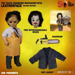 Massacre à la tronçonneuse (film, 1974) Living Dead Dolls poupée Leatherface Deluxe Edition Mezco Toys