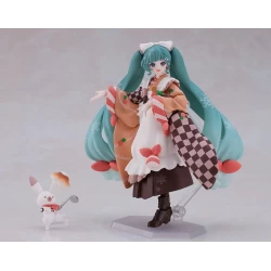 Character Vocal Series 01: Hatsune Miku figurine Figma Snow Miku: Winter Delicacy Ver. Max Factory