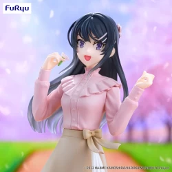 Rascal Does Not Dream of Bunny Girl Senpai Trio-Try-iT figurine Mai Sakurajima Spring Outfit Ver. Furyu