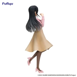 Rascal Does Not Dream of Bunny Girl Senpai Trio-Try-iT figurine Mai Sakurajima Spring Outfit Ver. Furyu