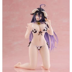 Overlord figurine Desktop Cute Figure Albedo Cow-Print Swimsuit Ver. Taito Prize