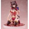 Original Character by Mataro figurine Kuroneko Pink Cat