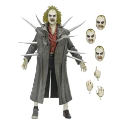 Beetlejuice (1988) diorama Trenchcoat with Spikes Inferno Room Deluxe Set Neca