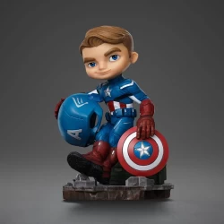 Avengers Infinity Saga figurine Mini Co. Captain America Iron Studios