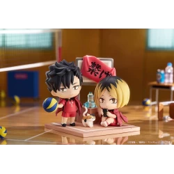 Haikyu!! pack 2 mini figurines Qset Tetsuro Kuroo & Kenma Kozume Good Smile Company