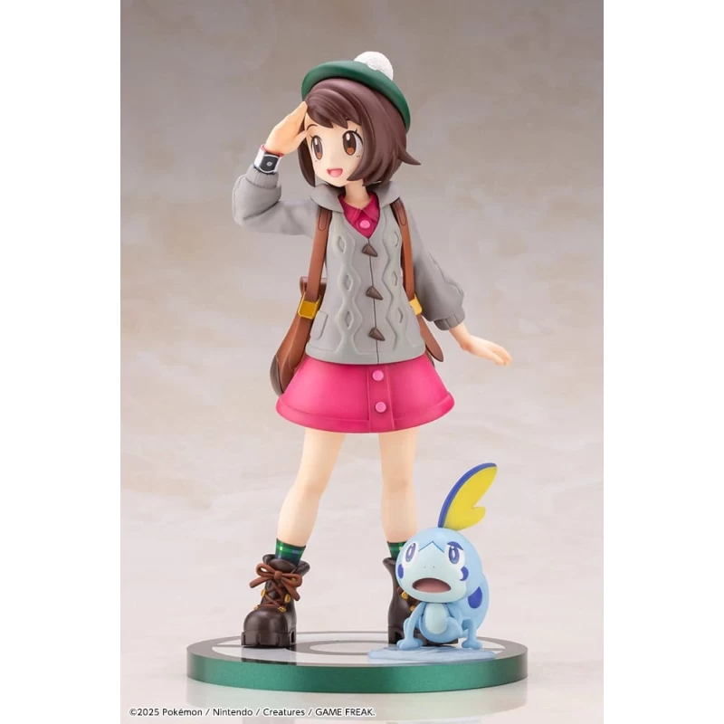 Pokémon figurine ARTFXJ Gloria & Larméléon Kotobukiya