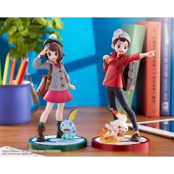 Pokémon figurine ARTFXJ Gloria & Larméléon Kotobukiya