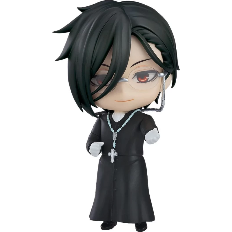 Black Butler: Boarding School Arc figurine Nendoroid Sebastian Michaelis: Sapphire Owl Ver. Orange Rouge