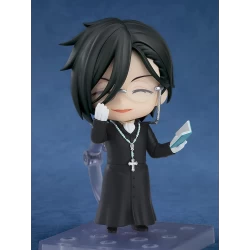 Black Butler: Boarding School Arc figurine Nendoroid Sebastian Michaelis: Sapphire Owl Ver. Orange Rouge