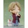 Natsume Yujin-cho figurine Nendoroid Takashi Natsume & Nyanko Sensei: Traditional Clothing Ver. Orange Rouge