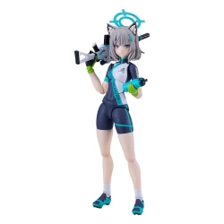 Blue Archive figurine Figma Shiroko Sunaookami Cycling Max Factory