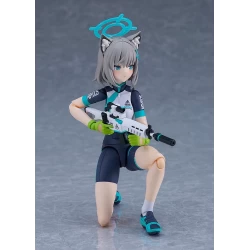 Blue Archive figurine Figma Shiroko Sunaookami Cycling Max Factory