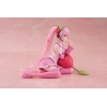 Hatsune Miku figurine Desktop Cute Figure Sakura Miku Cherry Cushion Ver. Taito Prize