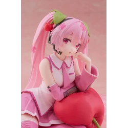 Hatsune Miku figurine Desktop Cute Figure Sakura Miku Cherry Cushion Ver. Taito Prize