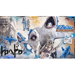 Dorohedoro figurine FigZero Ebisu Peace Sharks Mascot Ver. ThreeZero