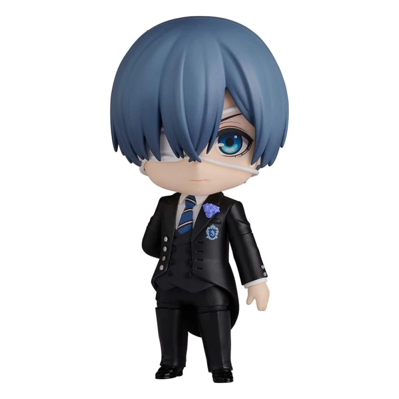 Black Butler: Boarding School Arc figurine Nendoroid Ciel Phantomhive: Sapphire Owl Ver. Orange Rouge