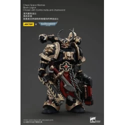 Warhammer 40k Actionfigur Chaos Space Marines Black Legion Chosen with Combi-melta and chainsword Joy Toy